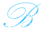 White and blue behavioral health of the palm beaches logo